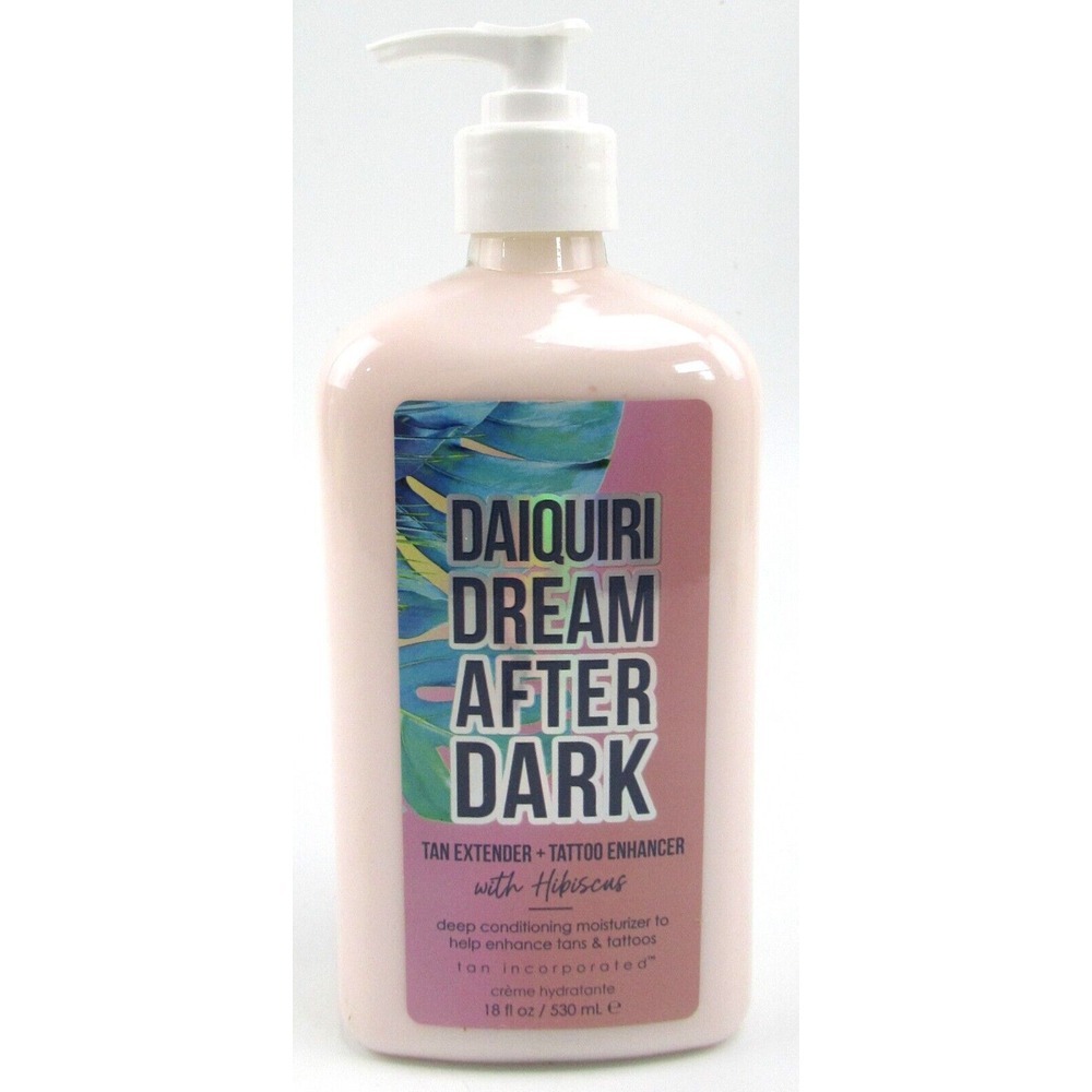 Tan Inc Daiquiri Dream After Dark‎ Moisturizer Tan & Tattoo Extender 18 oz